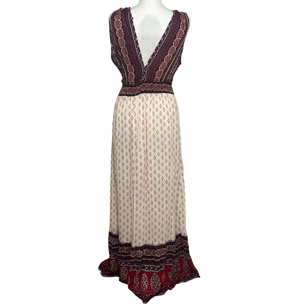 True Destiny Boutique Vintage Indian Bohemian Gauze Maxi Dress NWOT - Picture 8 of 10